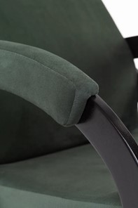 Кресло-качалка в гостиную Марсель, ткань Amigo Green 33-Т-AG в Мурманске - предосмотр 4