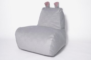 Кресло-мешок Бегемот серый в Мурманске