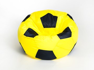Кресло-мешок Мяч большой, желто-черный в Мурманске