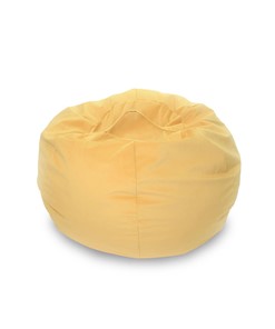 Кресло-мешок КлассМебель Орбита, велюр, лимон в Мурманске