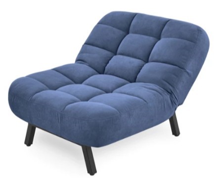 Мягкое кресло Абри опора металл (синий) в Мурманске - изображение 3
