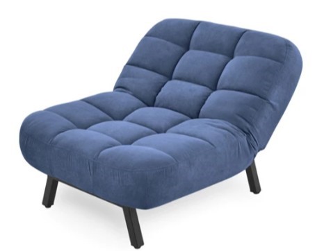 Мягкое кресло Абри опора металл (синий) в Мурманске - изображение 4
