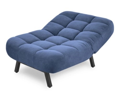 Мягкое кресло Абри опора металл (синий) в Мурманске - изображение 5
