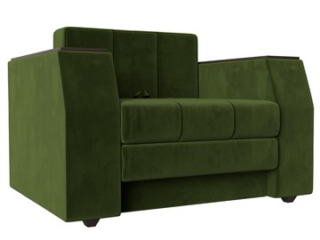 Кресло-кровать Атлантида, Зеленый (Микровельвет) в Мурманске