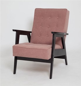 Кресло Ретро (венге / RS 12 - розовый) в Мурманске