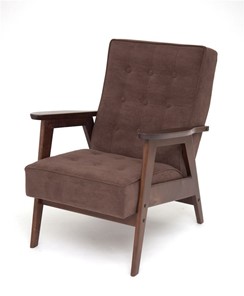 Кресло Ретро (темный тон / RS32 - коричневый) в Мурманске