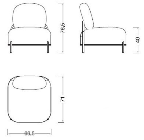 Кресло SOFA-06-01 grey в Мурманске - изображение 6