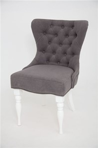 Кресло Вальс (эмаль белая / RS 15 - темно-серый) в Мурманске