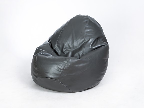 Кресло-мешок Люкс, черное в Мурманске - изображение