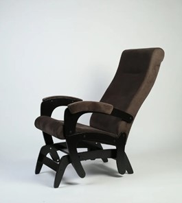 Кресло-качалка Версаль, ткань шоколад 36-Т-Ш в Мурманске