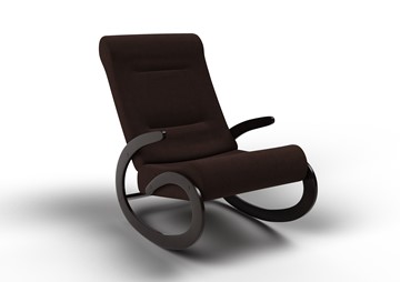 Кресло-качалка Мальта, ткань AMIGo шоколад 10-Т-Ш в Мурманске