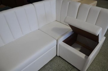Кухонный диван КУ-20 малый с коробом в Мурманске - предосмотр 1