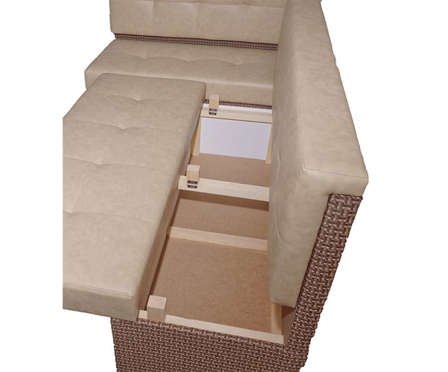 Кухонный угловой диван Нео КМ3 с механизмом 2000х1460 в Мурманске - изображение 8
