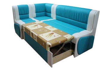 Кухонный угловой диван Квадро 4 со спальным местом в Мурманске - предосмотр 2