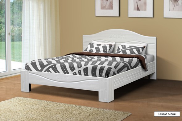 Полуторная кровать Ева-10 2000х1400 в Мурманске - изображение