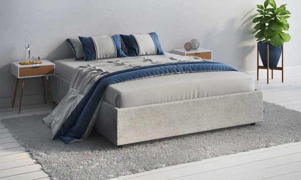 Кровать полуторная Scandinavia 120х190 с основанием в Мурманске - изображение