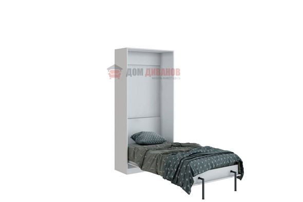 Кровать-шкаф Велена 1, 900х2000, цвет белый в Мурманске - изображение