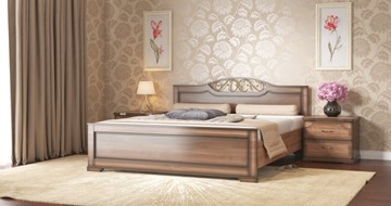 Кровать Жасмин 140*200 с основанием в Мурманске