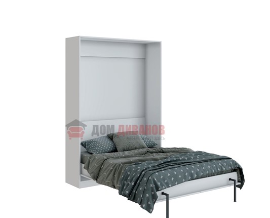 Кровать-шкаф Велена, 1200х2000, цвет белый в Мурманске - изображение