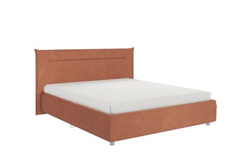 Спальная кровать Альба 1.6, персик (велюр) в Мурманске