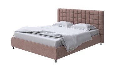 Двуспальная кровать Corso-3 160х200, Велюр (Ultra Горячий шоколад) в Мурманске