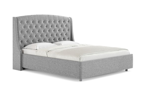 Двуспальная кровать Diamant 160х200 с основанием в Мурманске - изображение
