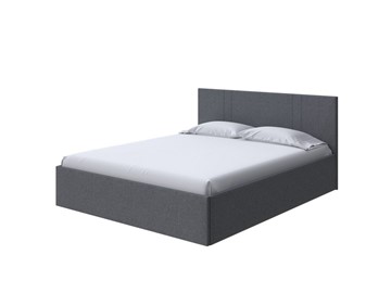 Кровать 2-спальная Helix Plus 160х200, Рогожка (Savana Grey (серый)) в Мурманске