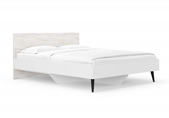 Кровать в спальню Ines 160х200, Ясмунд (Белый) в Мурманске - изображение