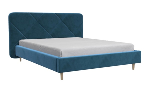 Двуспальная кровать Лима 160х200 (вариант 3) с подъёмным механизмом в Мурманске - изображение
