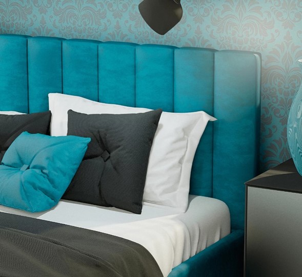 Кровать 2-спальная Палермо 160х200 с подъемным механизмом и дном в Мурманске - изображение 3