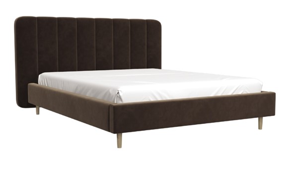 Кровать двуспальная Рино 160х200 (вариант 3) с основанием в Мурманске - изображение