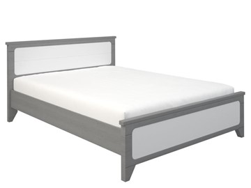 Кровать 2-спальная Соня 1400, Серый/Белый в Мурманске