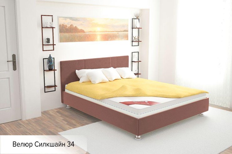 Кровать двуспальная Вена 180х200 (с основанием) в Мурманске - изображение 1