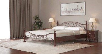 Двуспальная кровать Барон 160*200 с основанием в Мурманске