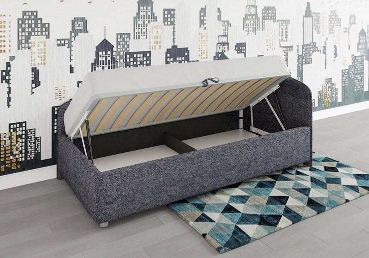 Кровать односпальная с механизмом Paola R 90х200 в Мурманске - изображение 1