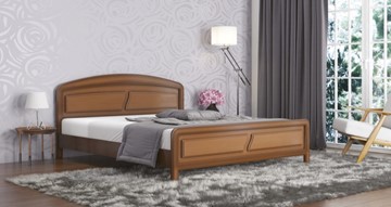 Спальная кровать СВ-Стиль Ева 140*200 с основанием в Мурманске