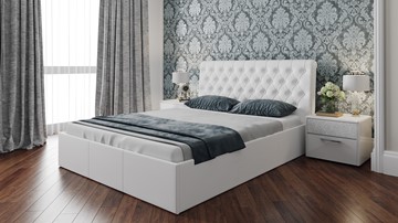 Кровать с механизмом двуспальная Скарлет (Белая) в Мурманске