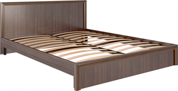 Кровать 2-спальная Беатрис М07 (Орех Гепланкт) в Мурманске