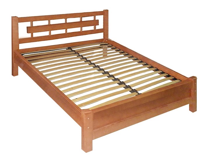 Кровать полуторная Алина 140х200 с оcнованием в Мурманске - изображение 1