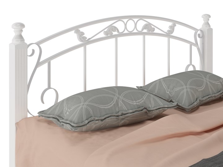 Кровать в спальню Гарда 5, 160х200, белая в Мурманске - изображение 1