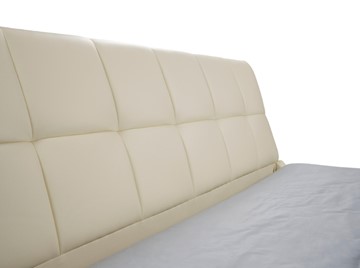 Спальная кровать Corso-6 140x200, Экокожа (Бронзовый перламутр) в Мурманске - предосмотр 1