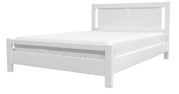 Кровать Ванесса из массива сосны (Белый Античный) 140х200 в Мурманске - предосмотр
