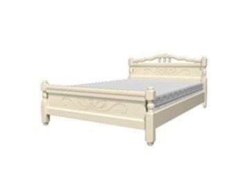 Спальная кровать Карина-5 (Слоновая кость) 90х200 в Мурманске