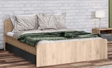 Спальная кровать Эконика 900х2000 с низкой ножной спинкой в Мурманске
