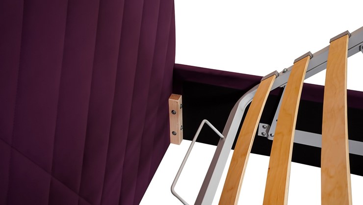 Двуспальная кровать Эмма 1600х2000 с подъёмным механизмом в Мурманске - изображение 8