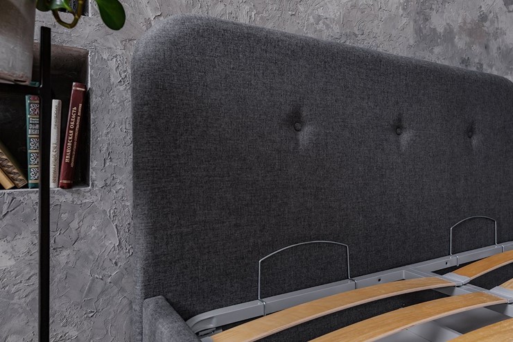 Спальная кровать Jazz 1400х1900 с подъёмным механизмом в Мурманске - изображение 8