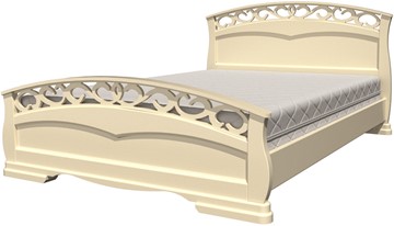 Полутороспальная кровать Грация-1 (слоновая кость) 140х200 в Мурманске