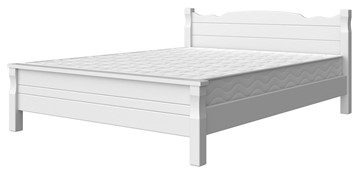 Двуспальная кровать Мюнхен-4 (Белый античный) 160х200 в Мурманске - предосмотр