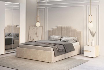 Кровать 1,5-спальная с подъемным механизмом Амелия 1400 в Мурманске - предосмотр 4