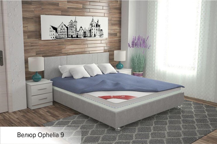 Кровать полутороспальная Вена 140х200 (с основанием) в Мурманске - изображение 6